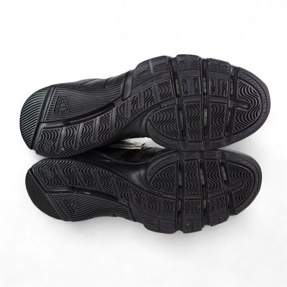 Adidas 2008 ClimaCool Mid Top Basketball Sneakers Triple Black 061208 Men's 12.5 - Picture 8 of 13